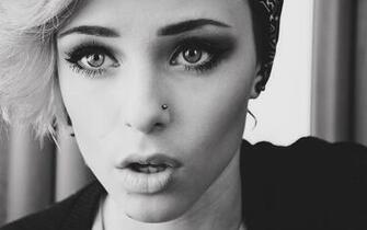 Photography Beautiful Girl Piercing Wallpaper