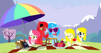 Fnaf Mlp Background By Bonzi Bon