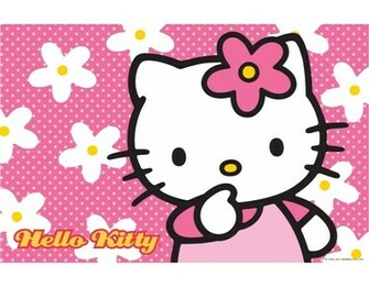 Hello Kitty Easter Bunny Wallpaper