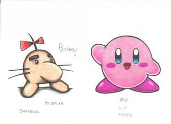 Kirby And Mr Saturn By Stefano Roca