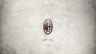 Best Ac Milan Football Club Logo Wallpaper Background With