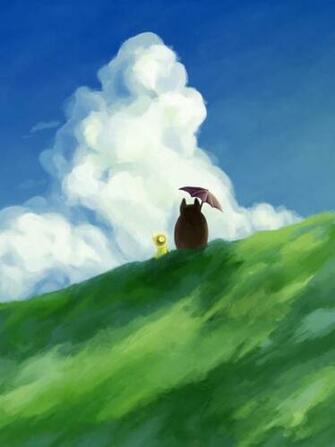 Studio Ghibli iPhone Wallpaper My Neighbor