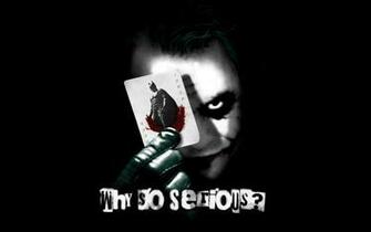 Why So Serious Wallpaper Sf
