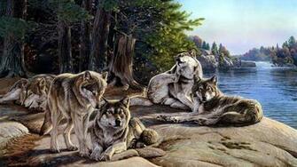 Wolf Background Wallpaper Image Pictures Design