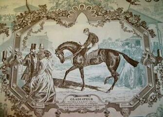 Equestrian Toile Home Decor