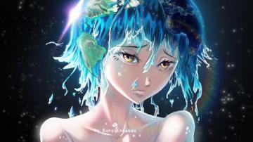Sad Earth Chan Know Your Meme