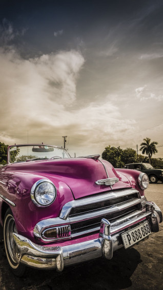 Retro Car Wallpaper
