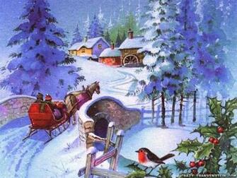 Old Fashioned Christmas Wallpaper Grasscloth
