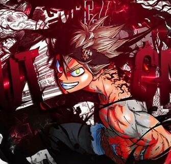 Wallpaper Asta Black Clover Anime Boy iPad