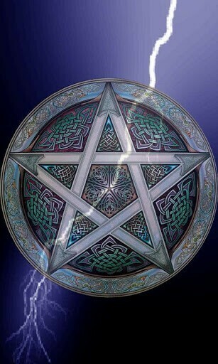 Bigger Wiccan Lightning Live Wallpape For Android Screenshot