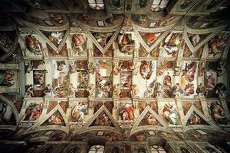 Sistine Chapel Ceiling HD Wallpaper Background Image