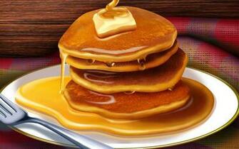 Pancakes HD Wallpaper