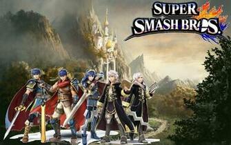 Super Smash Bros Wii U 3ds Wallpaper Fire Emblem By Mariorandom57
