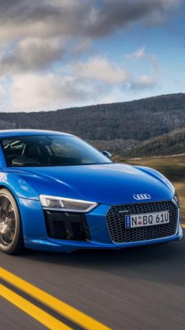 Audi R8 4k iPhone Wallpaper Phone