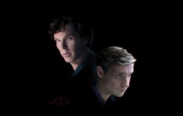 Wallpaper Sherlock Holmes Black Background Martin Man