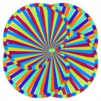Photo Of Color Spiro Shapes White Background From