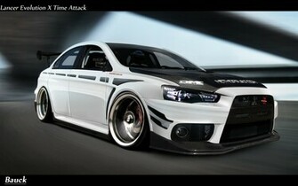 Mitsubishi Lancer Evolution X Wallpaper