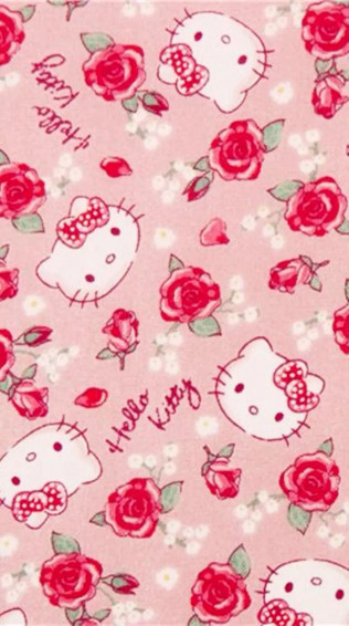 Wallpaper Hello Kitty