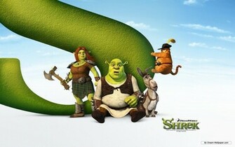 Wallpaper Cartoon Shrek Forever After