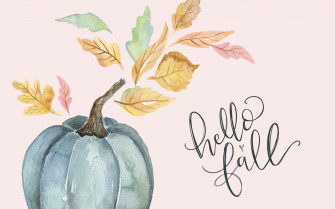 Charming October Desktop Wallpaper