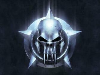 The Punisher Skull Logo iPhone Wallpaper S 3g