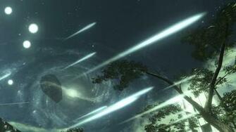 Meteor Shower Wallpaper