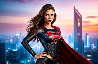 Megan Fox Supergirl Wallpaper