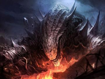 Monstrous Creatures Wallpaper On