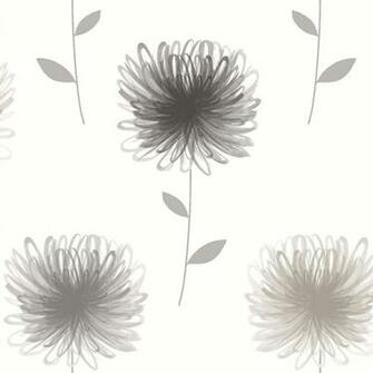 Holden Decor Neive Wallpaper Colour Black Silver Amazon