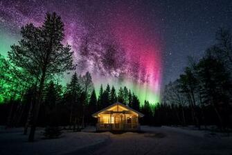 Aurora Borealis Computer Wallpaper Desktop Background