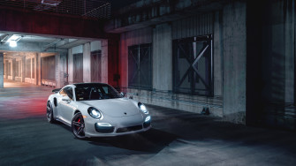 Wallpaper 4k Porsche White
