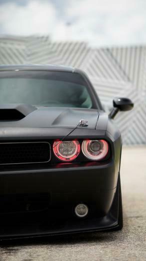 Dodge Challenger Srt8 Black Cc