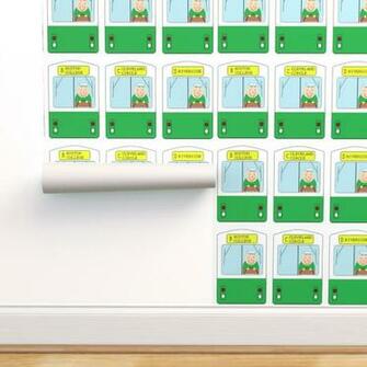 Mbta Boston T Tea Towel Green On Isobar By Cityette Roostery