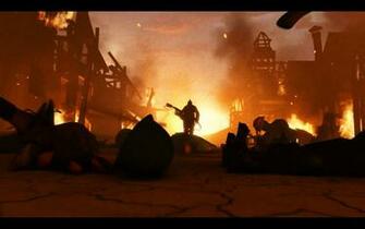 Tf2 Meet The Pyro Burning City Wallpaper By Kohakuyoshida On
