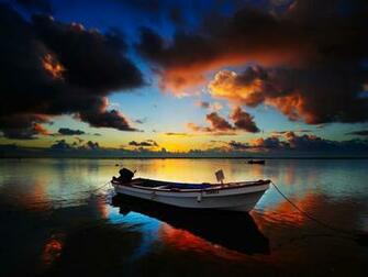 Peaceful Sunset Photo Wallpaper HD