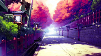 Japanese Pink Wallpaper