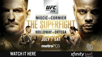 Xfinity Live Entertainment Ufc Miocic Vs Cormier