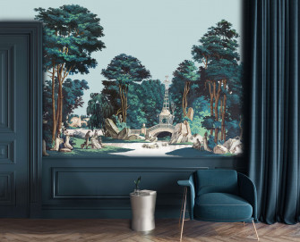 Panoramic Wallpaper Wallcovering Le Grand Si Cle