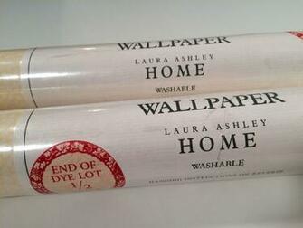 Wallpaper Two Rolls Sycamore Pattern Yellow End Of Dye Lot