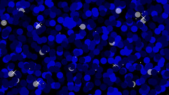 Dark Blue Glitter Background Wallpaper