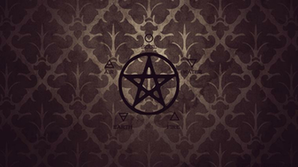 Wiccan Pentacle Wallpaper On