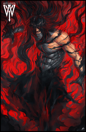 Final Getsuga Tenshou My Digital Fan Art Painting R Bleach