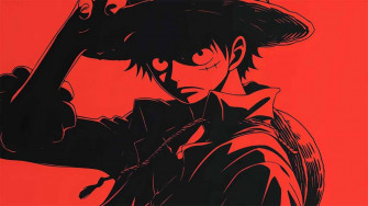 One Piece Manga Style Luffy Black And White Wallpaper Pc 4k