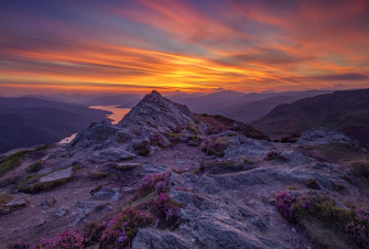 Cloud Sunset Mountain Nature Scotland Sky Landscape Scenic 4k Wallpaper
