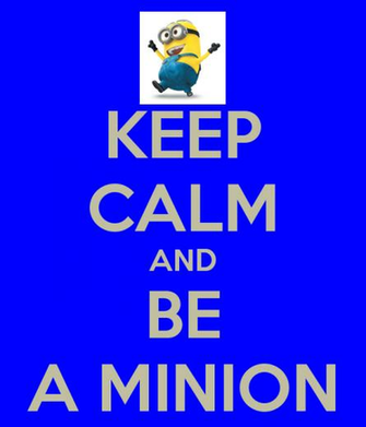 Keep Calm And Be A Minion Carry On Image Generator