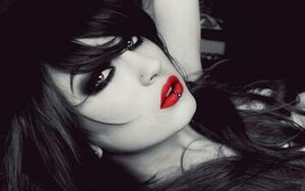 Lip And Nose Piercing HD Wallpaper