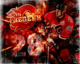 Robyn Regehr Calgary Flames By Anthonycook