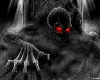Horror Creepy Black Death Dark Monsters Gothic Wallpaper