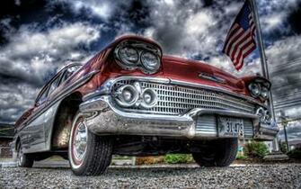 HDr Old Car Wallpaper Desktop HD And