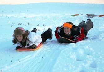 Sledding Wallpaper High Quality